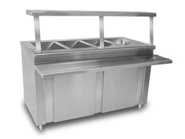 Baño María a gas con Insertos